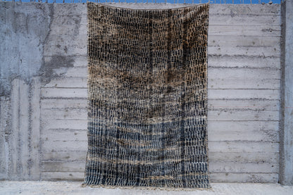 Moroccan M'rirt Luxury Handmade Rug - Dusk Hues