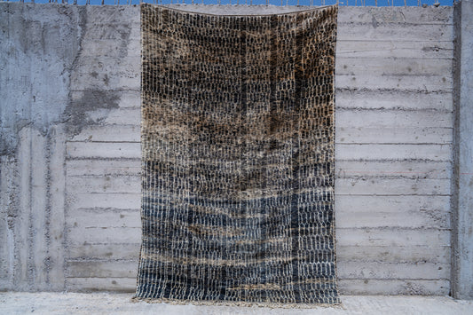Moroccan M'rirt Luxury Handmade Rug - Dusk Hues