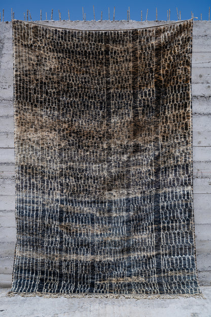 Moroccan M'rirt Luxury Handmade Rug - Dusk Hues