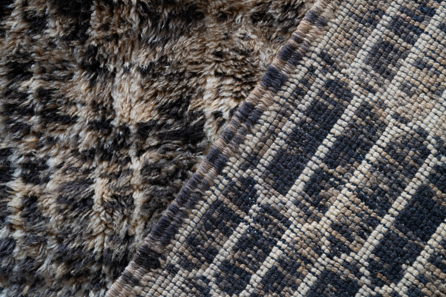 Moroccan M'rirt Luxury Handmade Rug - Dusk Hues