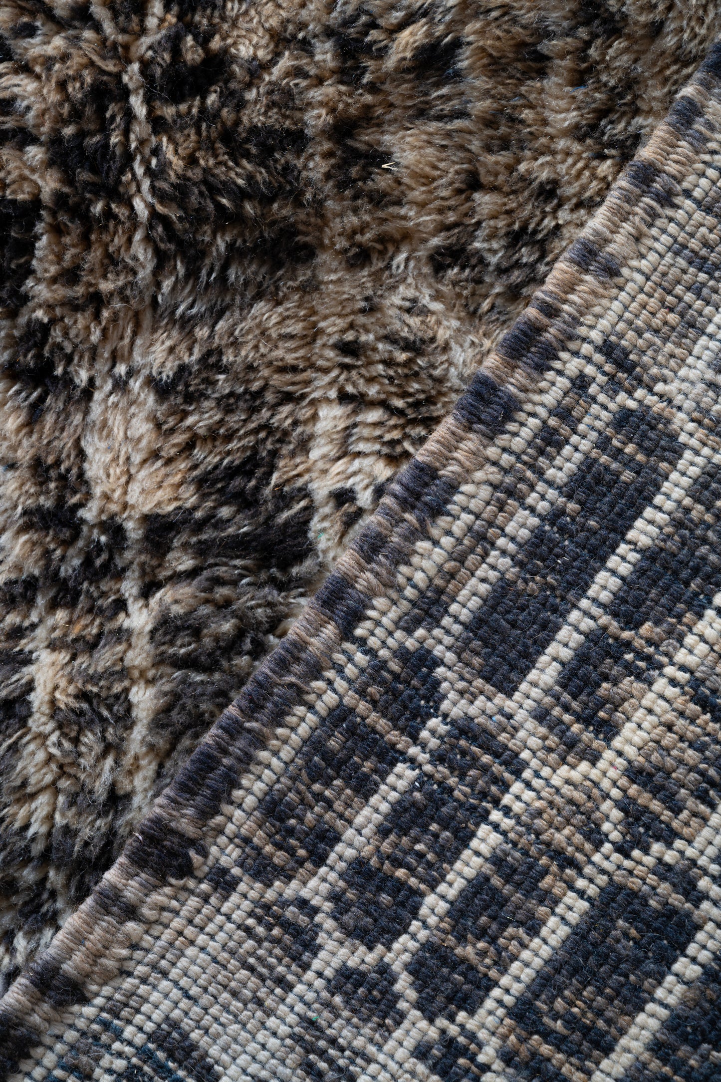 Moroccan M'rirt Luxury Handmade Rug - Dusk Hues