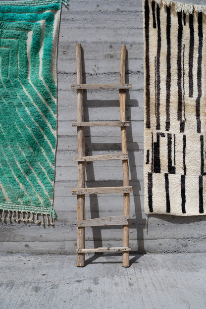 Moroccan Beni Ourain Luxury Handmade Rug - Lush Green