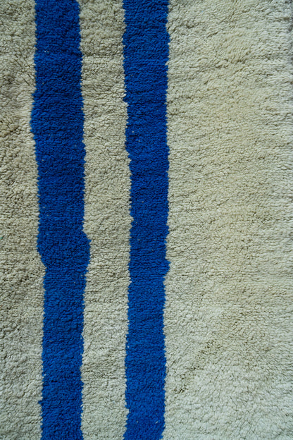 Moroccan M'rirt Luxury Handmade Rug - Majorelle Road